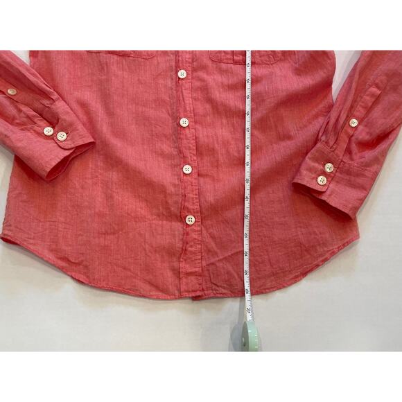 J.Crew Factory Cotton Long Sleeve Button Down The Perfect Shirt Nantucket Red S - Picture 10 of 10